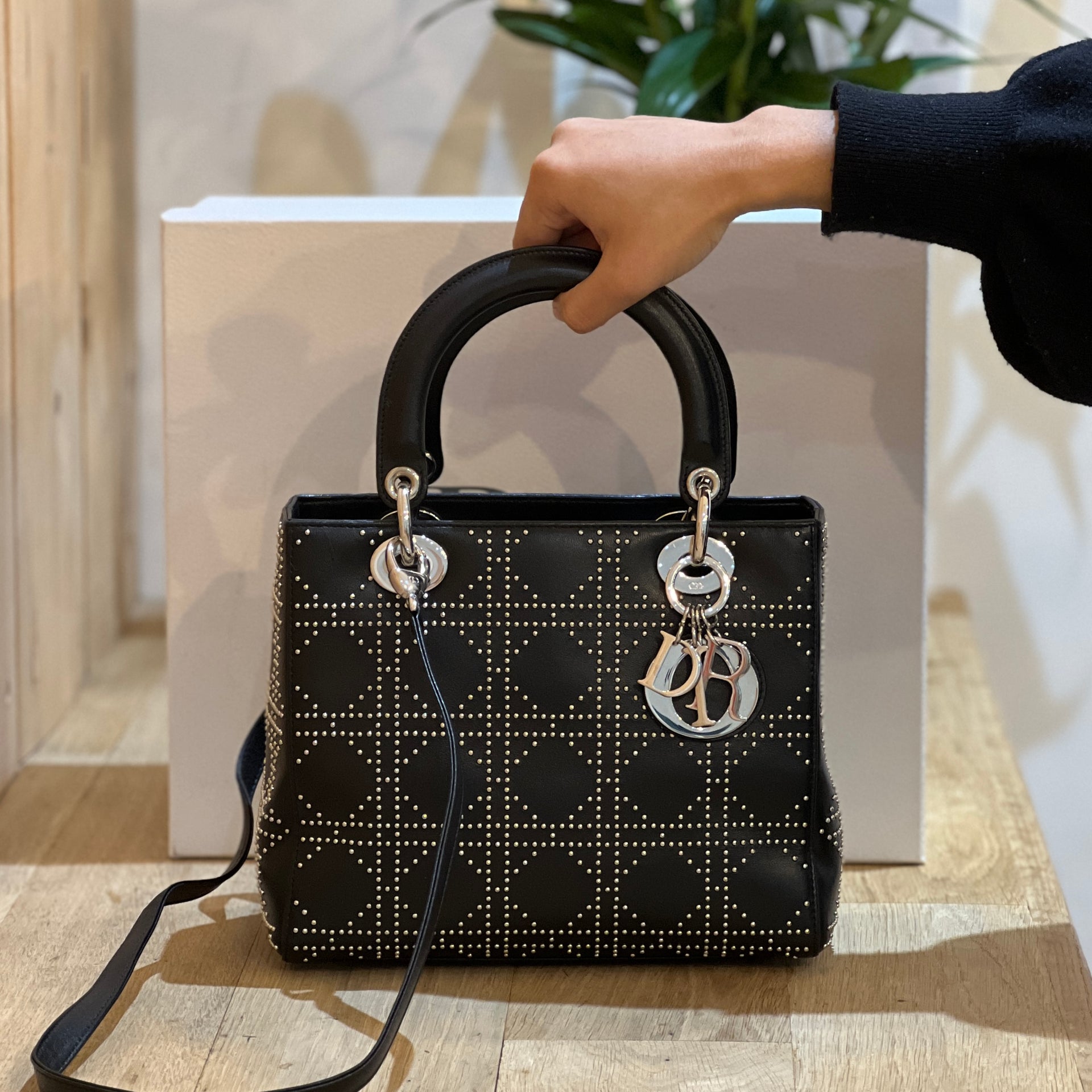 Dior Studded Lady Dior – ARMCANDY BAG CO