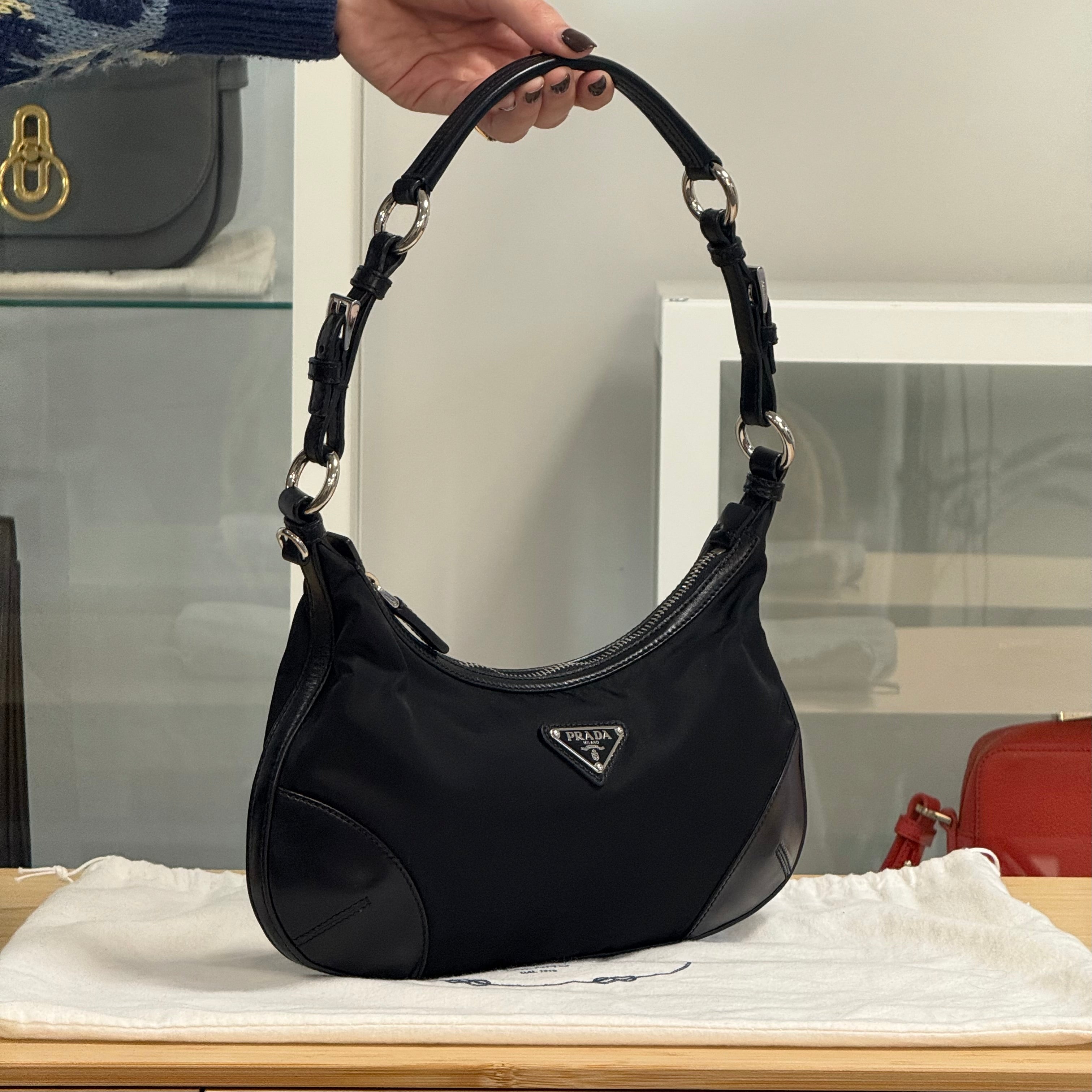 Prada Sacca Nylon Shoulder