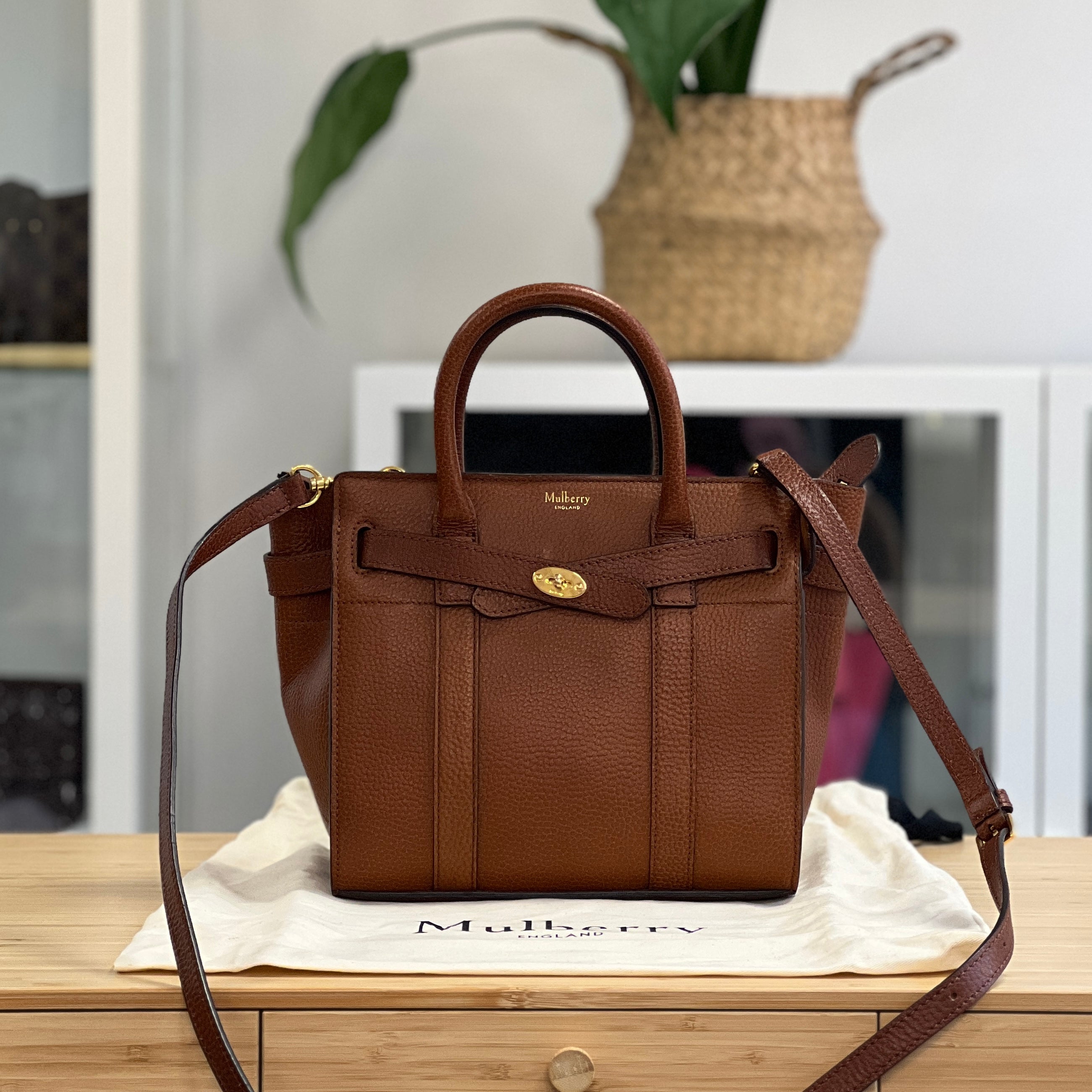 Mulberry Mini Zipped Bayswater