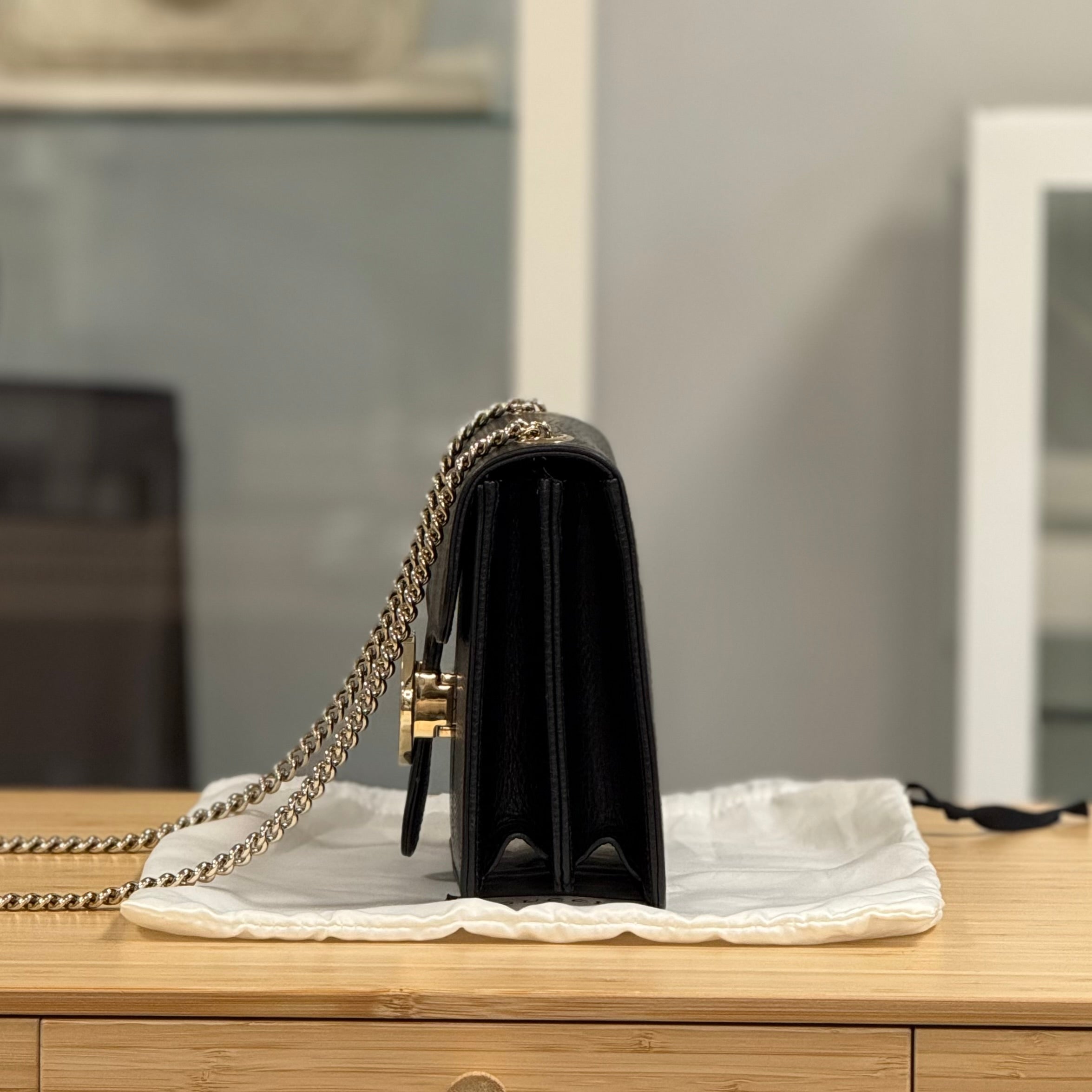 Gucci Interlocking G Chain Shoulder – ARMCANDY BAG CO