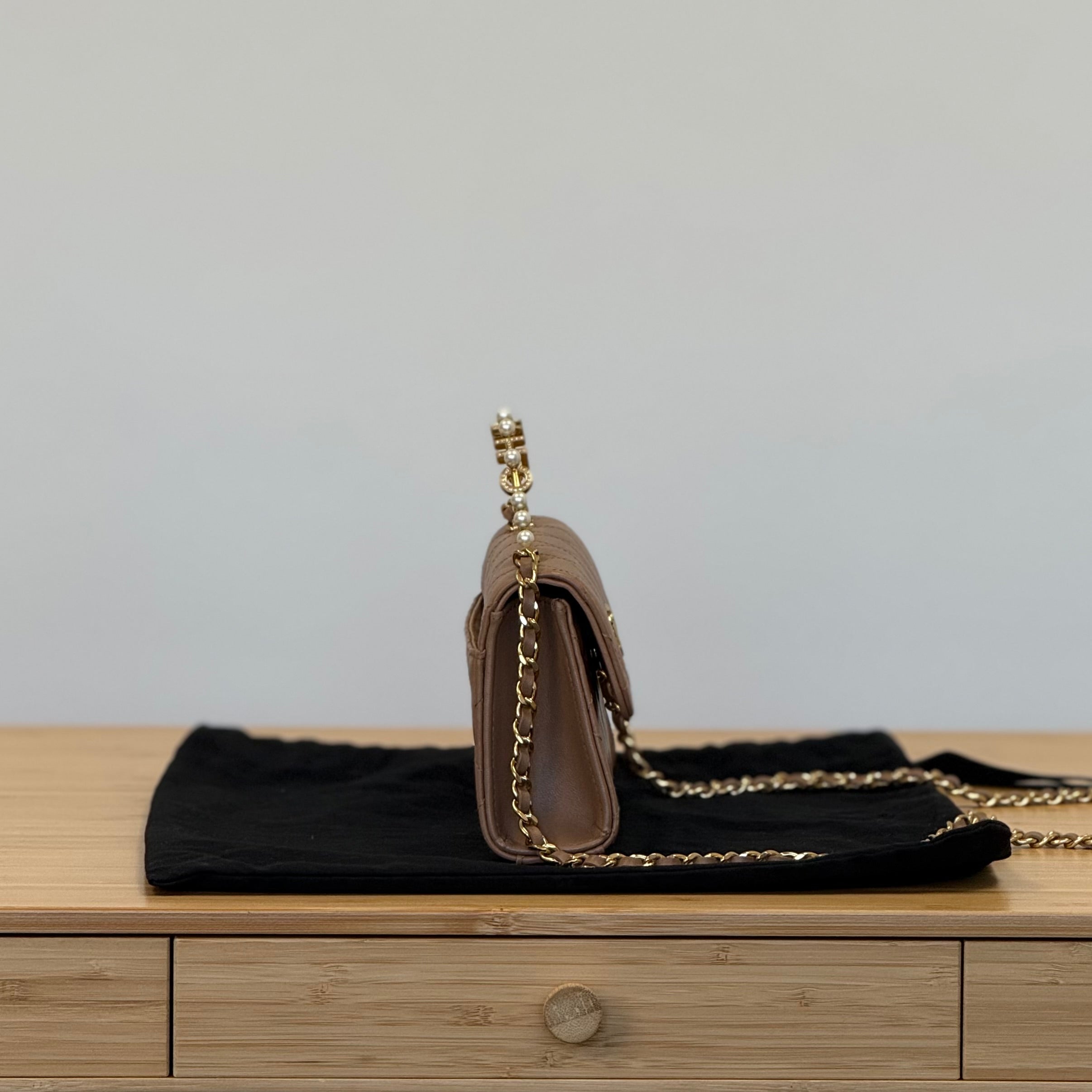 Chanel 23B Top Handle Pearl – ARMCANDY BAG CO