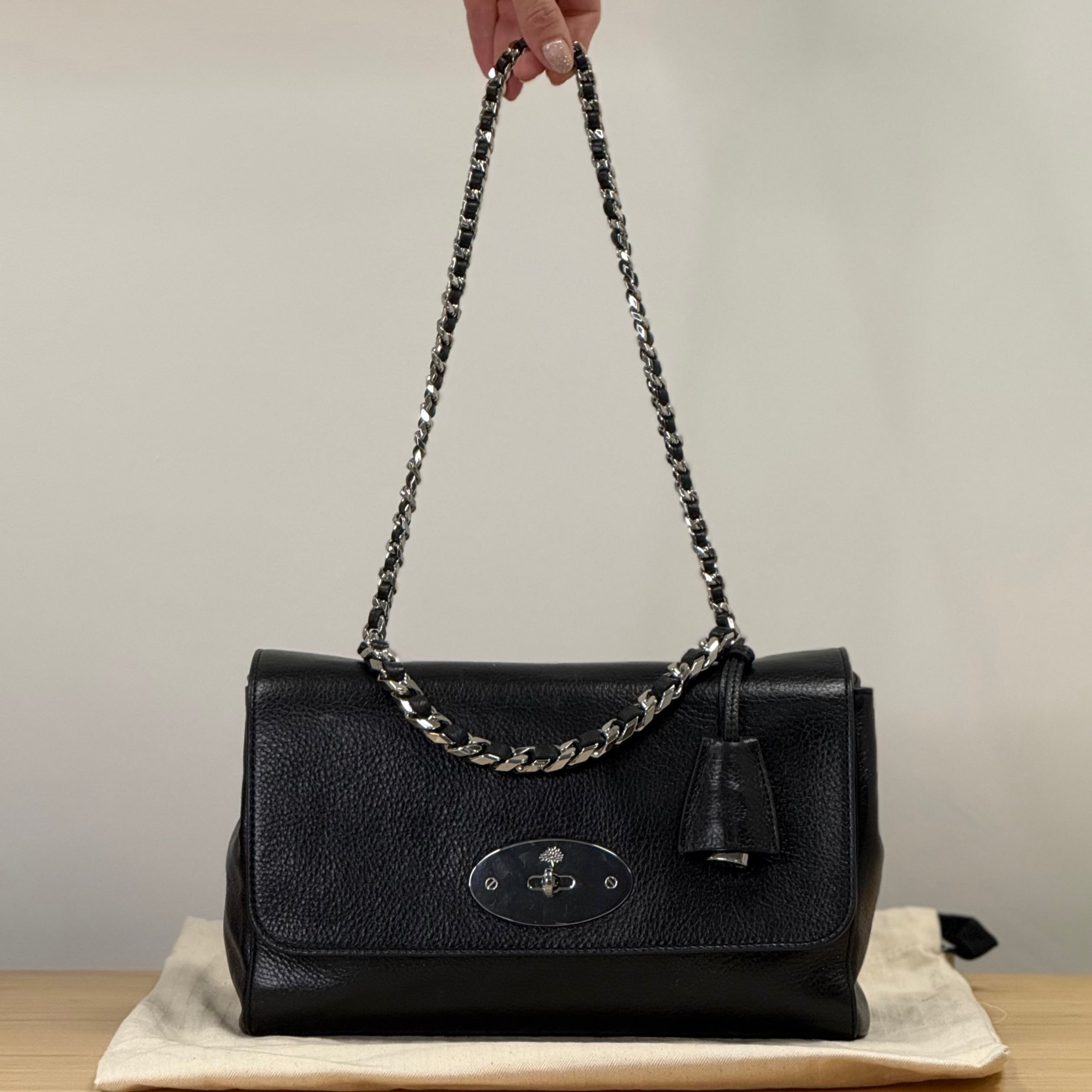 4/6の22:00までお値下げ　マルベリー　リリー Re-Design Mulberry Lily（リリー） Re-Design メタリックレザー