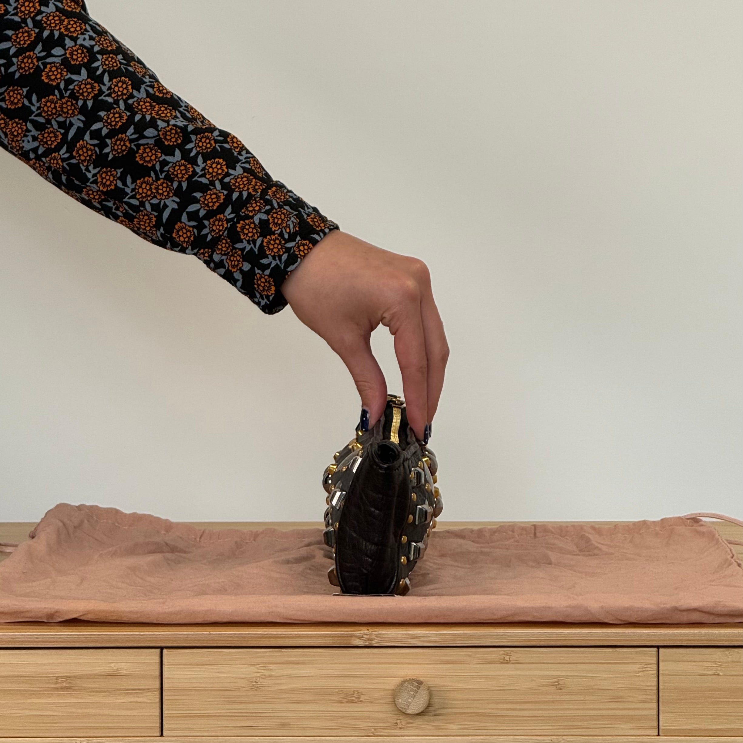 Miu Miu Studded Clutch – ARMCANDY BAG CO