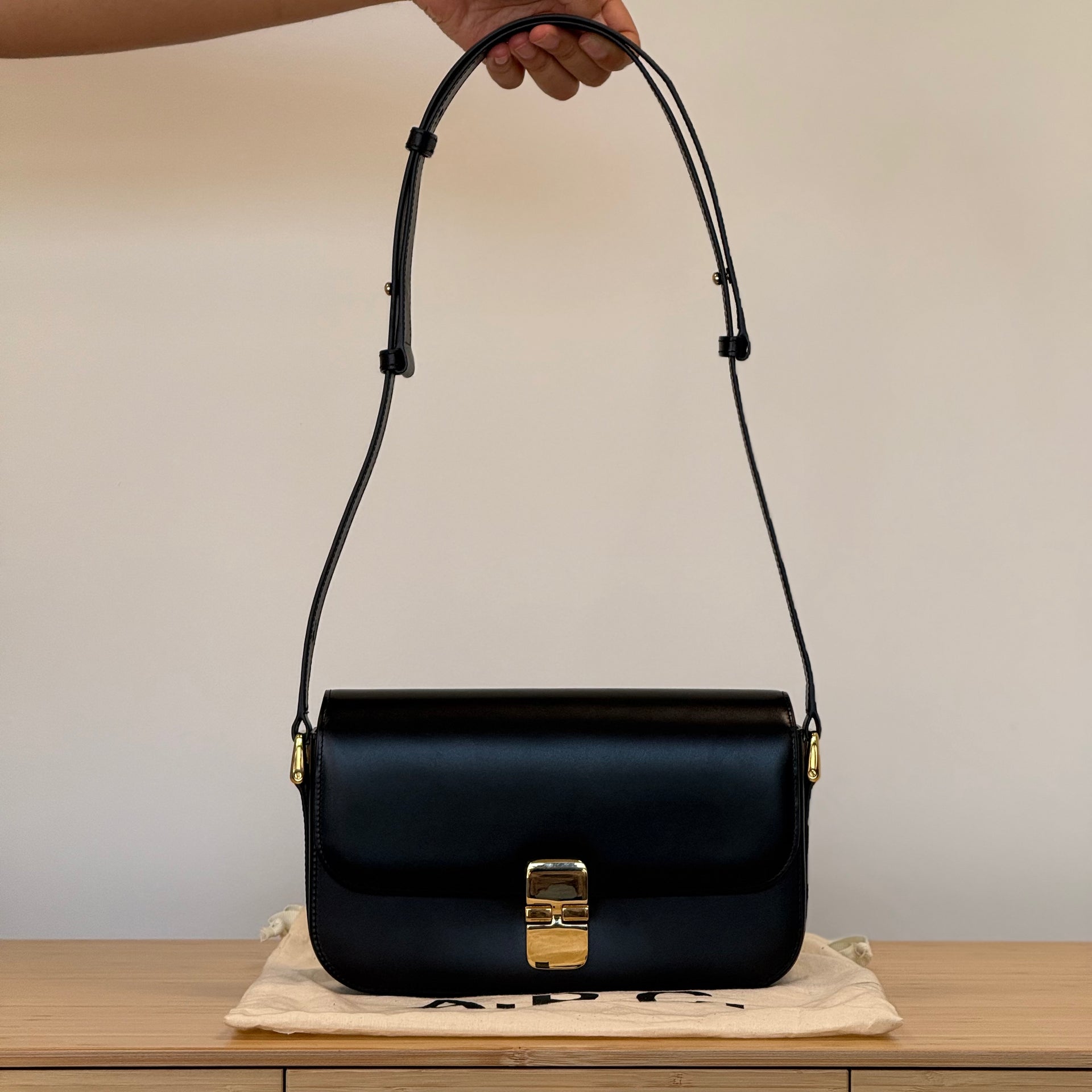 A.P.C Grace Baguette Shoulder – ARMCANDY BAG CO