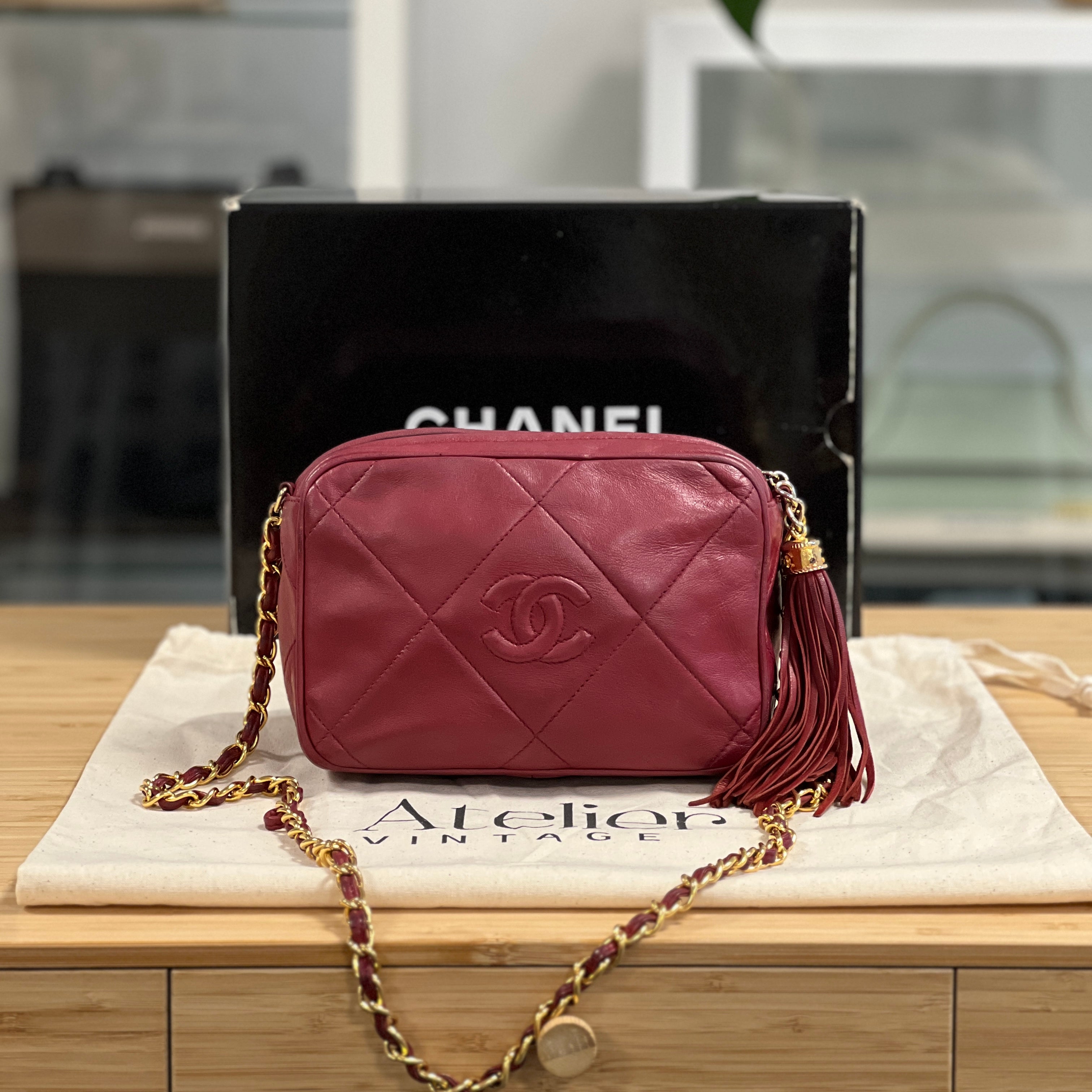 Chanel Vintage Tassel Camera