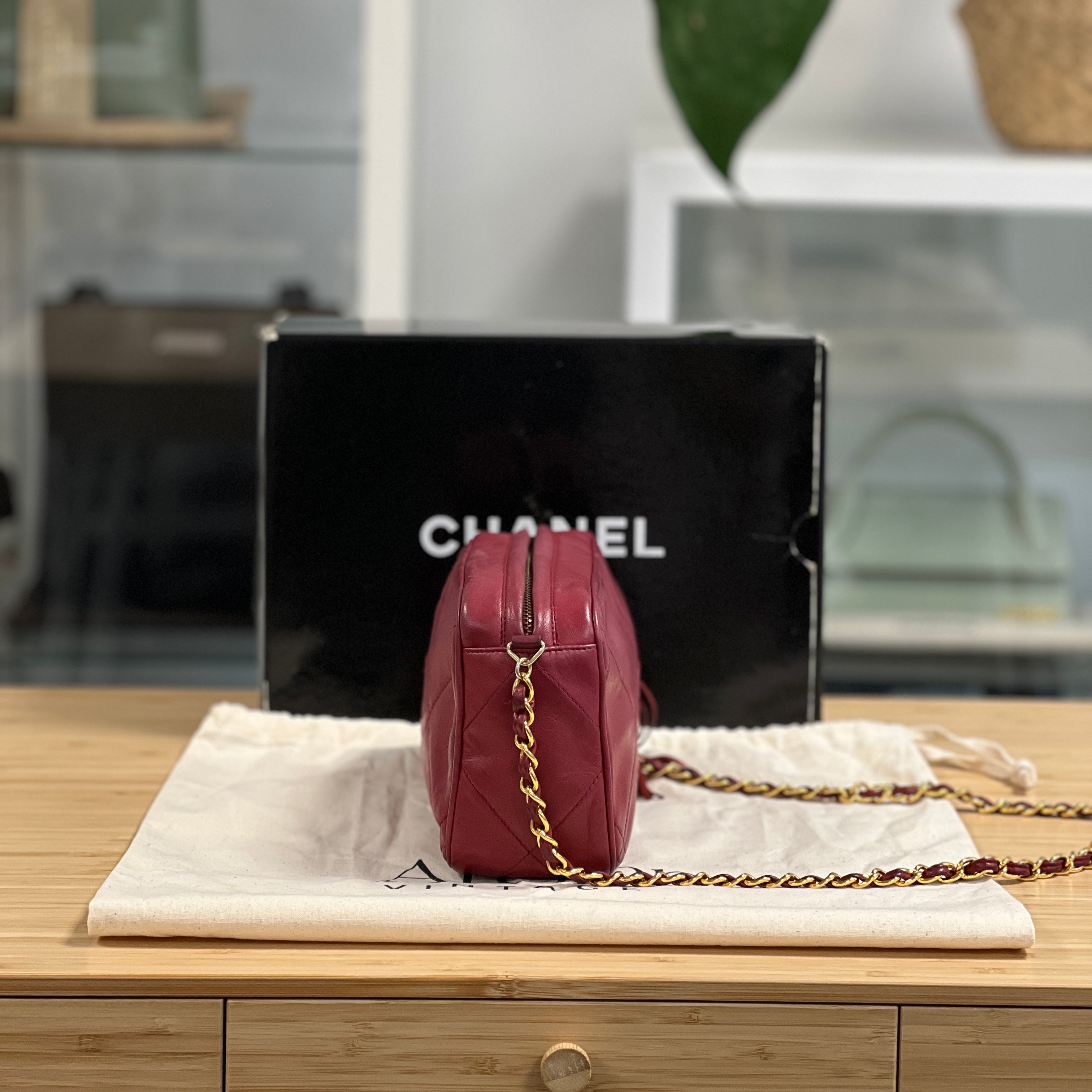 Chanel Vintage Tassel Camera