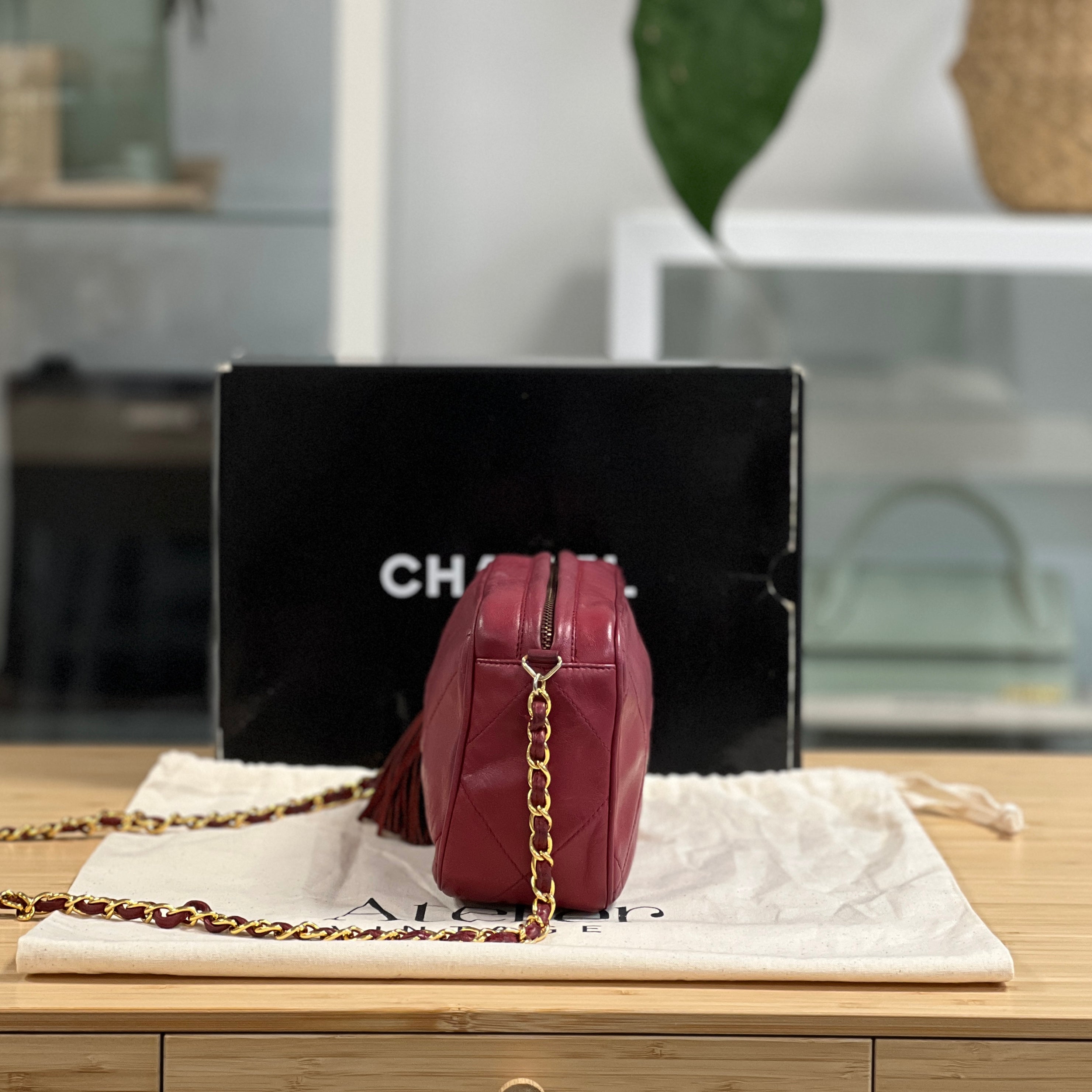 Chanel Vintage Tassel Camera