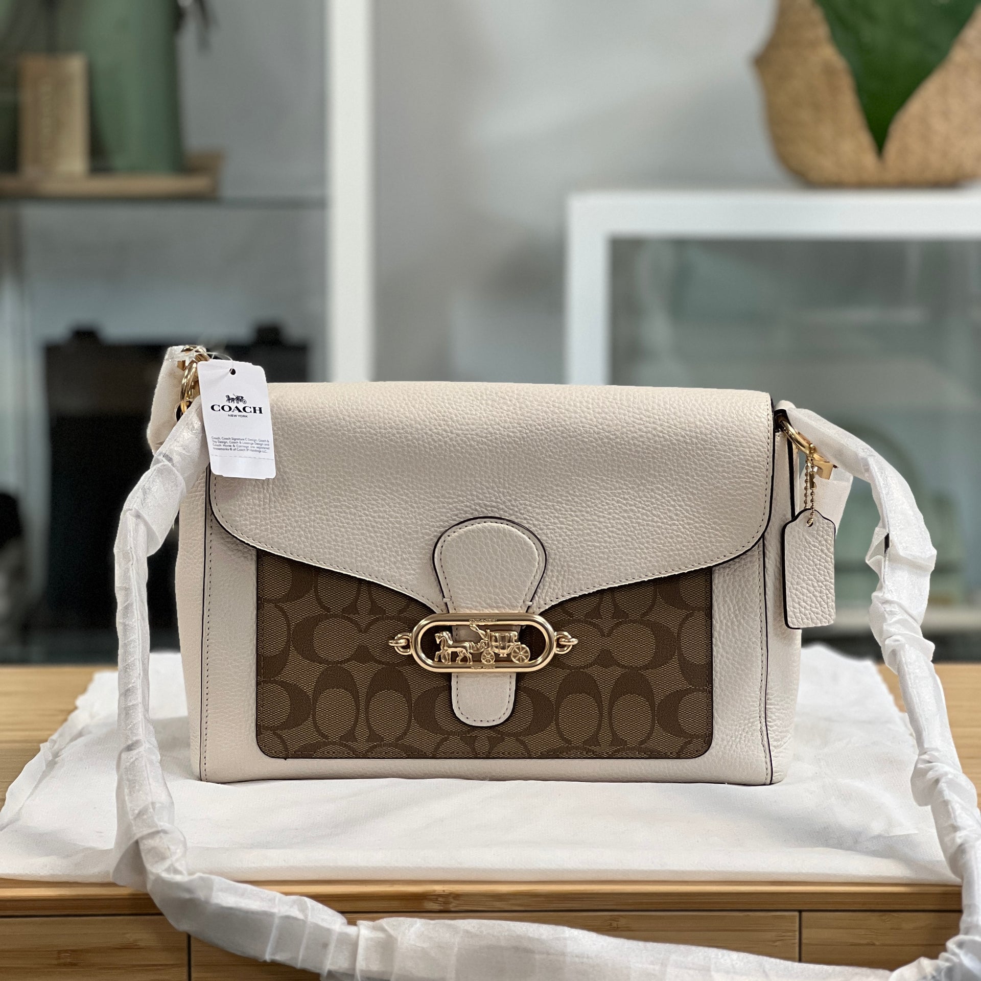 Handbag Coach Small Jade Coach Jade Shoulder Bag/Crossbody