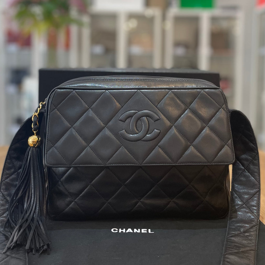 Chanel Vintage CC Pocket Tassel Camera – ARMCANDY BAG CO