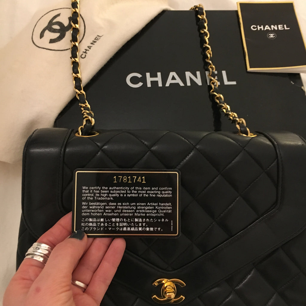 Chanel Flap Bag Authent Card