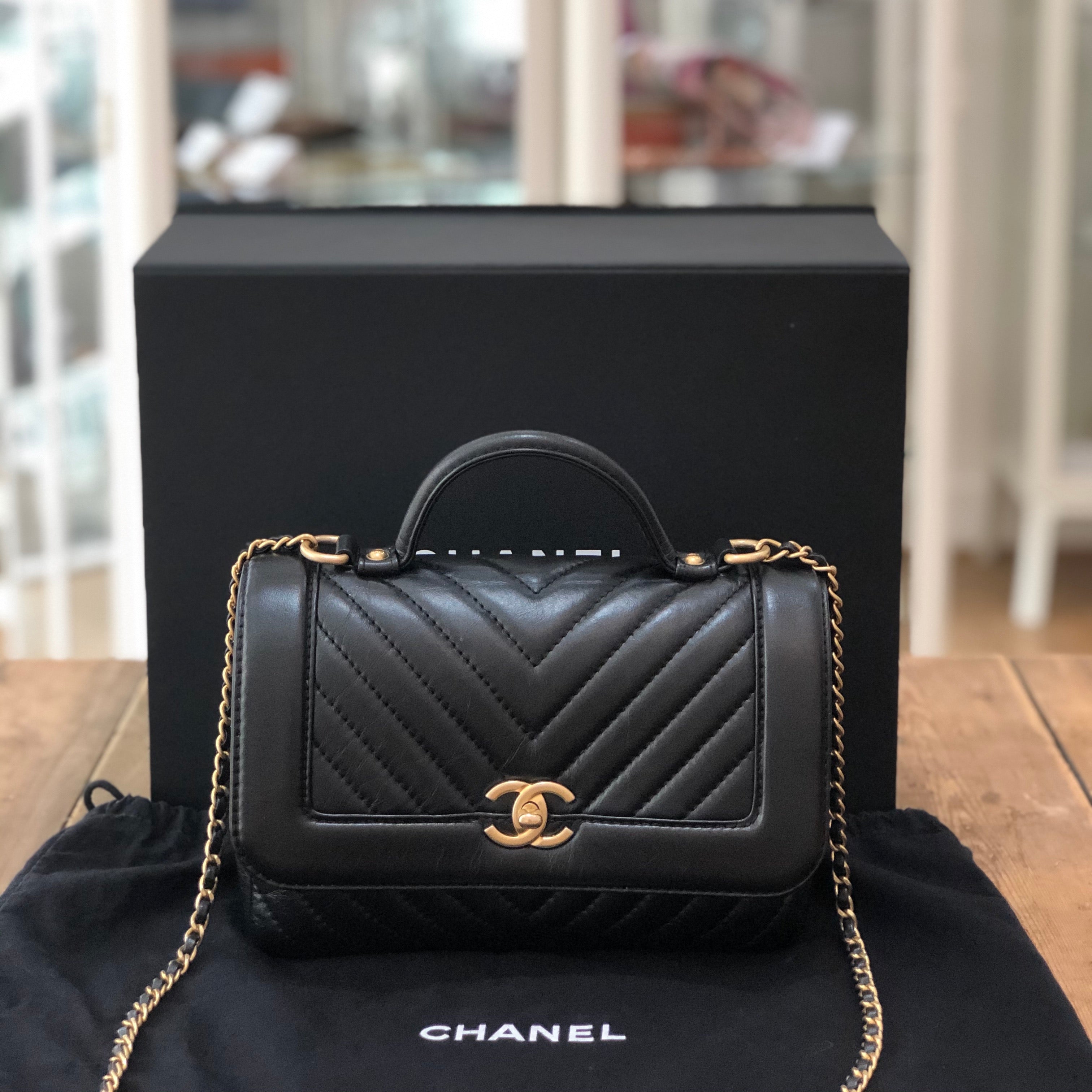 Chanel Flap Bag With Top Handle – ARMCANDY BAG CO