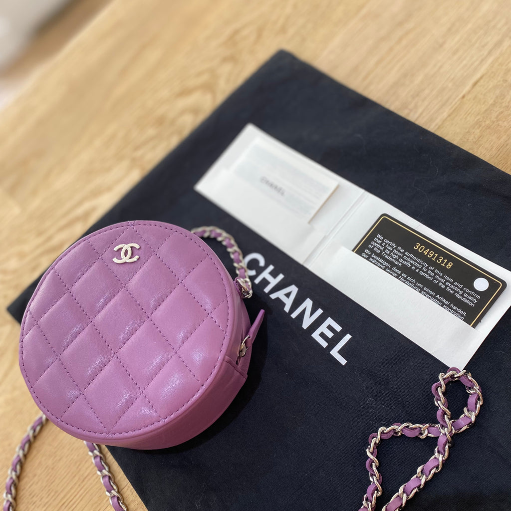Chanel Quilted Round