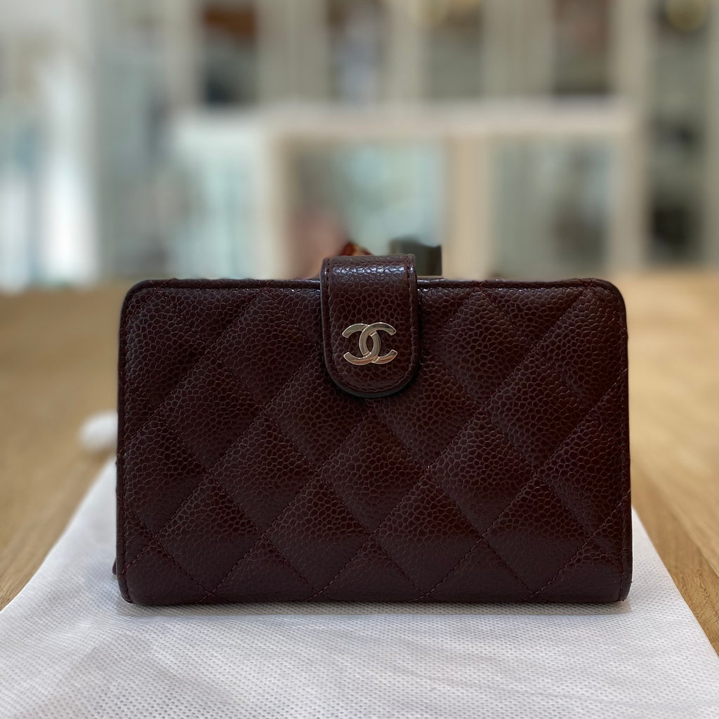 Chanel Quilted Zip Purse