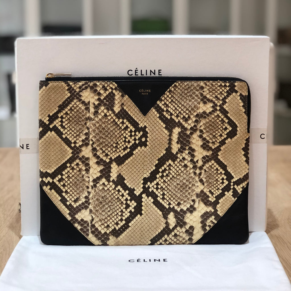 Celine Clutch/ iPad Case