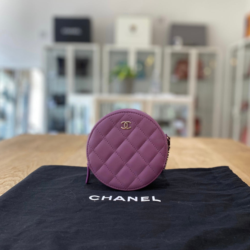 Chanel Quilted Round