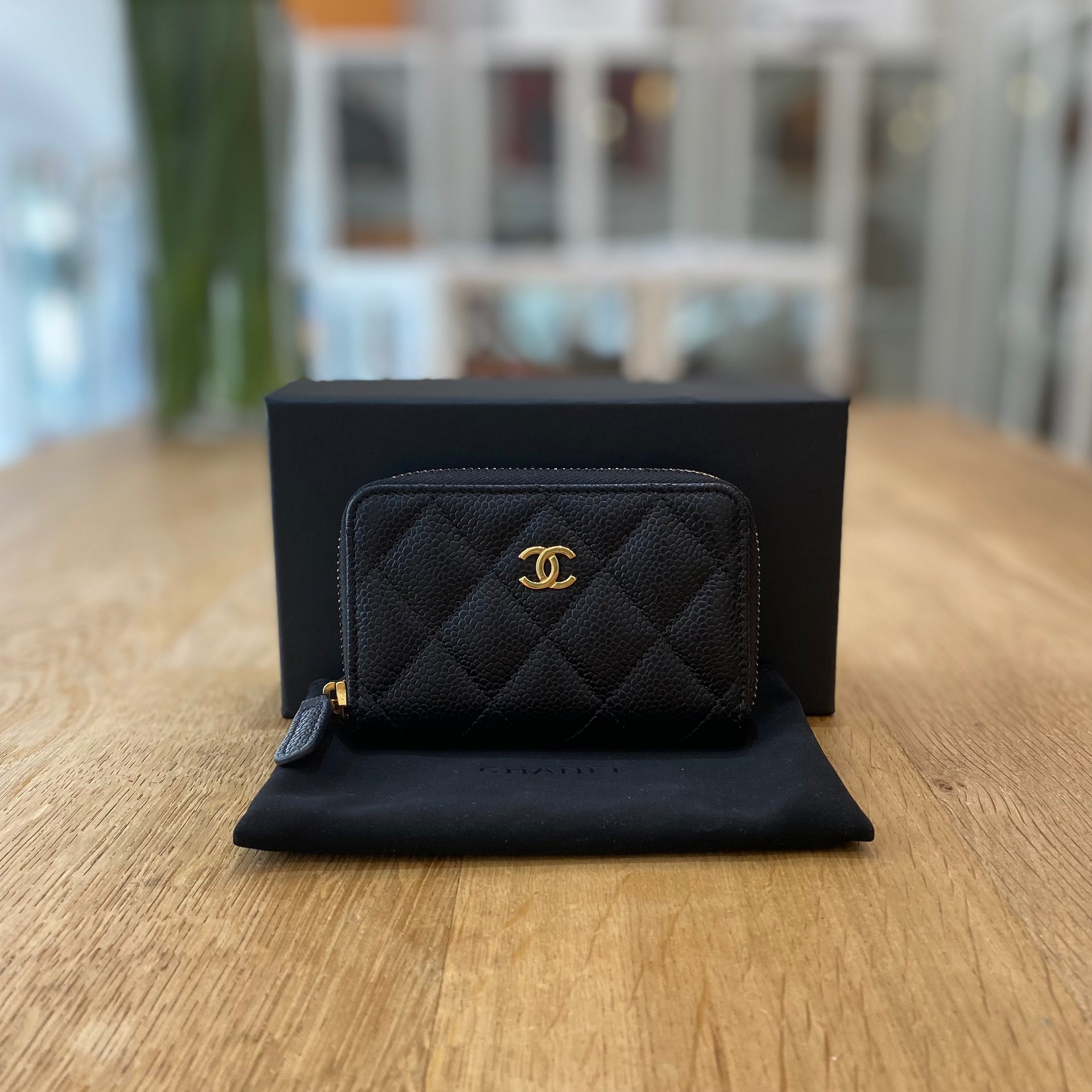 Chanel Classic Zip Around Coin Purse ARMCANDY BAG CO